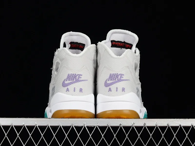All categories Air Jordan Jordan series basketball shoes Air Jordan 5 OF x Air Jordan 5 Retro SP AJ5 Joe 5 joint model Grape Gray CT8480-105